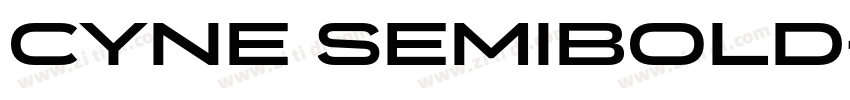 Cyne SemiBold字体转换 Cyne SemiBold字体转换